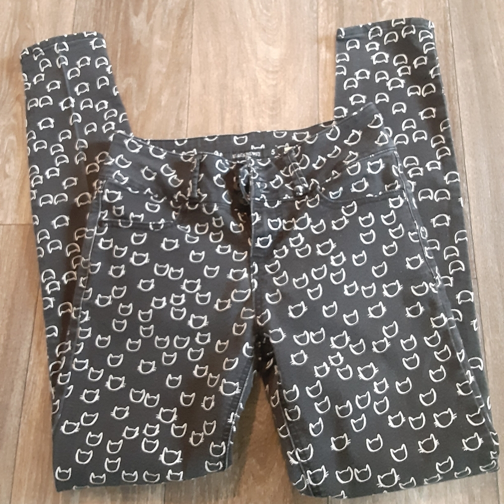 Blackheart stretch kitty jeans